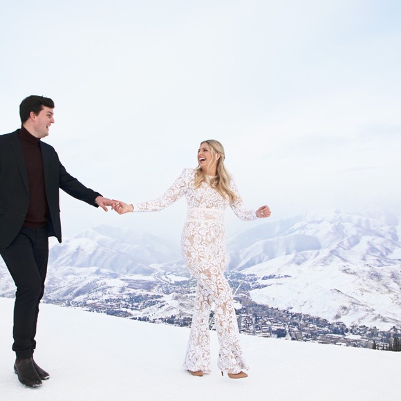 Nadine Merabi Bella white Jumpsuit